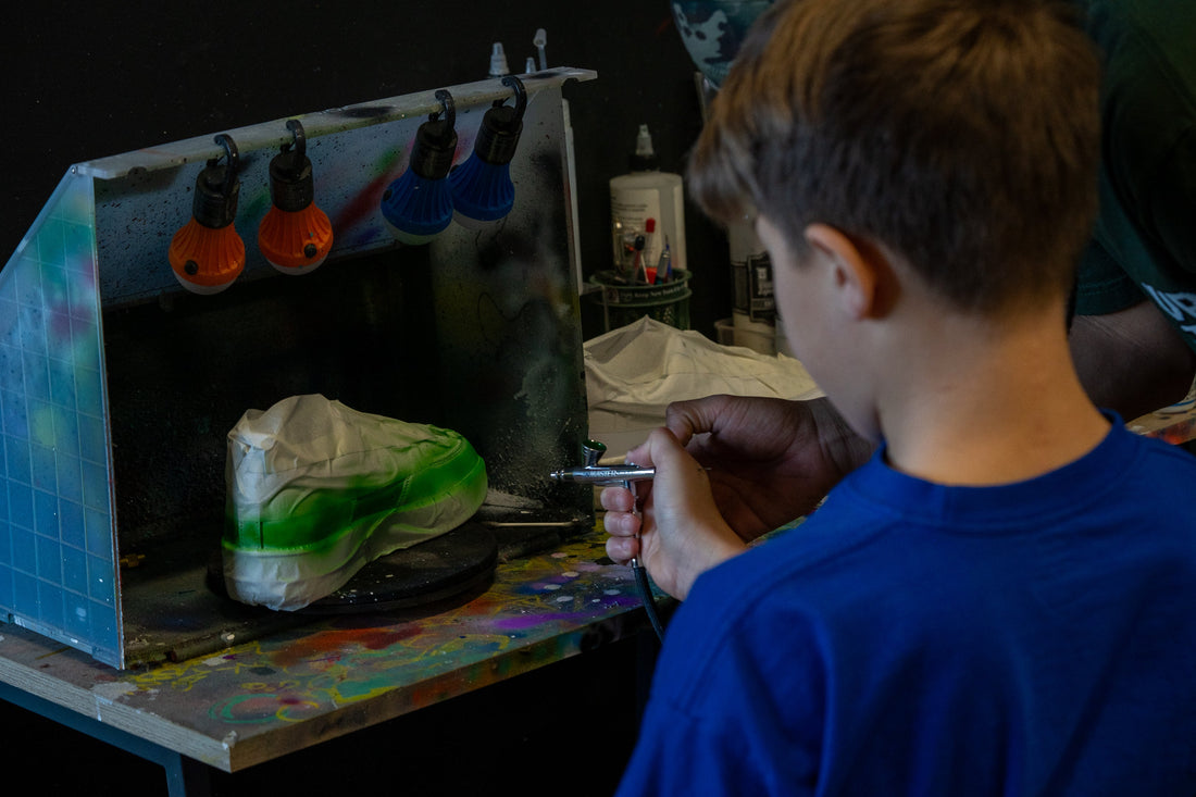 Kids Sneaker Design Workshops in NYC